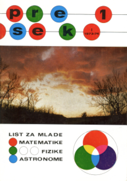 Naslovnica Presek 1/1