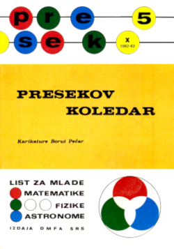 Naslovnica Presek 10/5