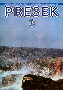 Naslovnica Presek 12/3