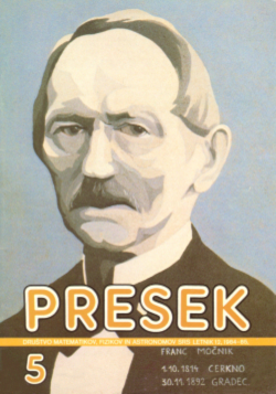 Naslovnica Presek 12/5