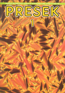 Naslovnica Presek 13/1
