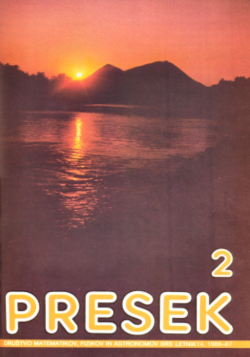 Naslovnica Presek 14/2