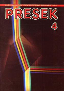 Naslovnica Presek 14/4