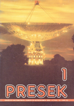 Naslovnica Presek 16/1