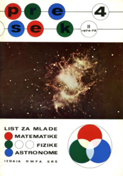 Naslovnica Presek 2/4