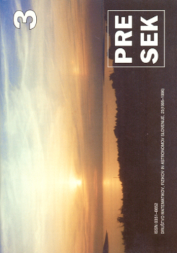 Naslovnica Presek 23/3