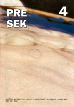 Naslovnica Presek 24/4
