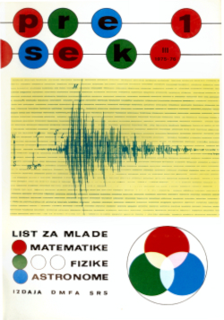 Naslovnica Presek 3/1