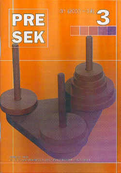 Naslovnica Presek 31/3