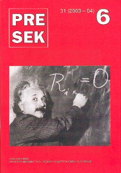 Naslovnica Presek 31/6