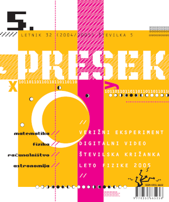 Naslovnica Presek 32/5