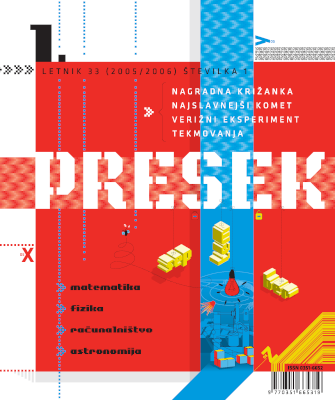 Naslovnica Presek 33/1