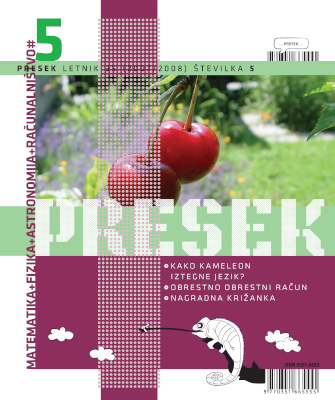 Naslovnica Presek 35/5