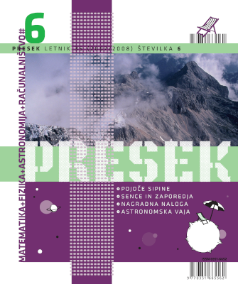 Naslovnica Presek 35/6