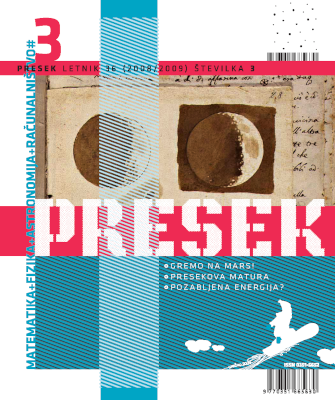 Naslovnica Presek 36/3