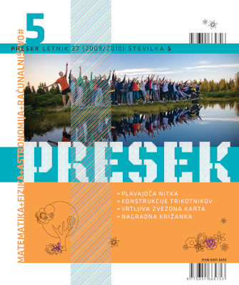 Naslovnica Presek 37/5