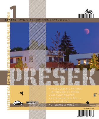 Naslovnica Presek 39/1