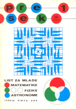 Naslovnica Presek 4/1