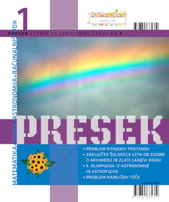 Naslovnica Presek 43/1