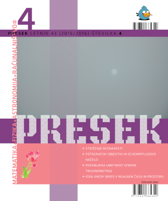 Naslovnica Presek 43/4
