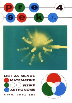 Naslovnica Presek 5/4