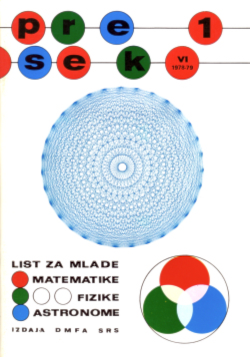 Naslovnica Presek 6/1