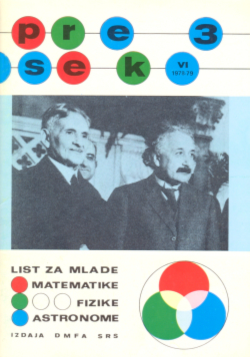 Naslovnica Presek 6/3