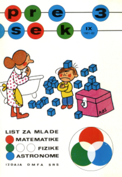 Naslovnica Presek 9/3