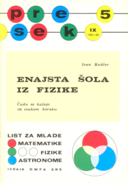 Naslovnica Presek 9/5